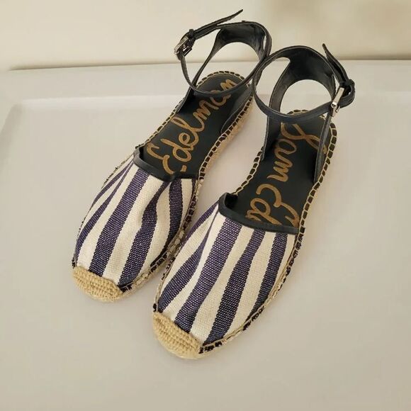 Sam Edelman Vivian striped espadrilles 6.5 - Picture 1 of 11